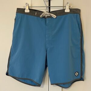 Vuori Men's Blue Swim Boardshorts